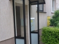wiatrołap szklany aluminiowy - Aluprotech, Wrocław